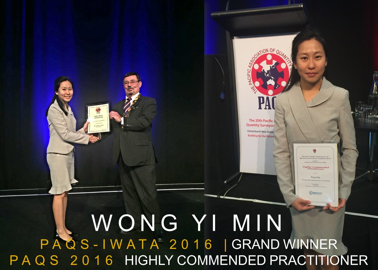Wong Yi Min, 2016 Winner